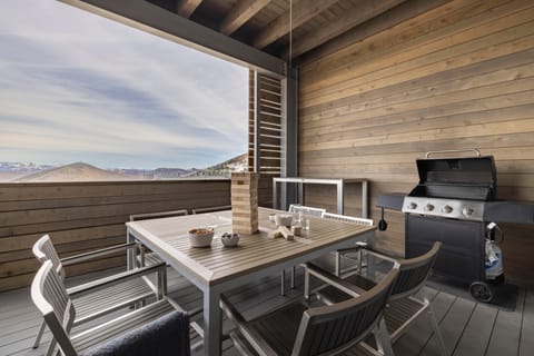 Fire up the grill and enjoy alfresco meals on the patio.