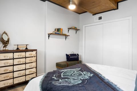 Plenty of closet space.