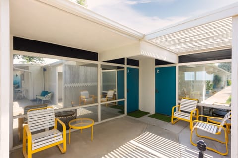 Patio and entry to your suite.