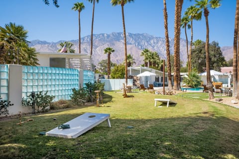 Palm Springs paradise.
