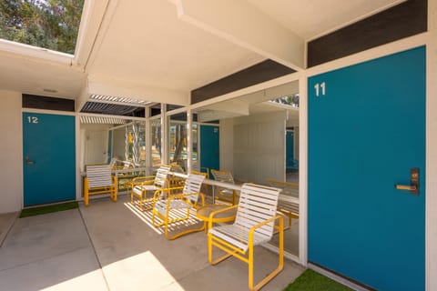 Patio and entry to your suite.