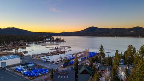 Right next to Big Bear Marina.