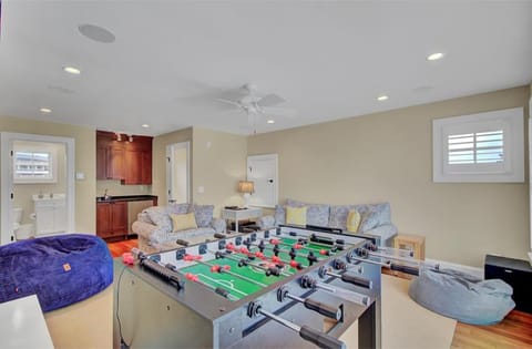 Game room will keep you entertained for hours