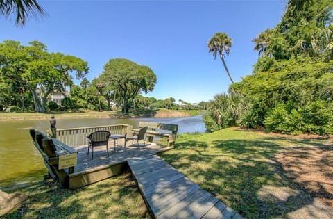 Right on the lake with amazing views.