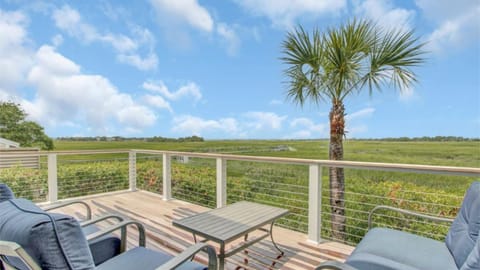 Beautiful views from the deck.
