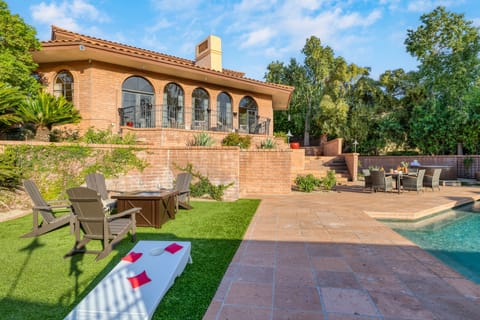 Cornhole for friendly competitions.