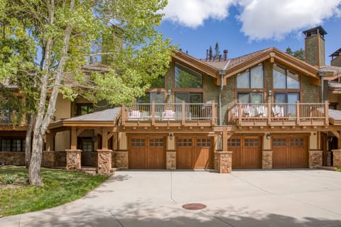 Convenient parking space.