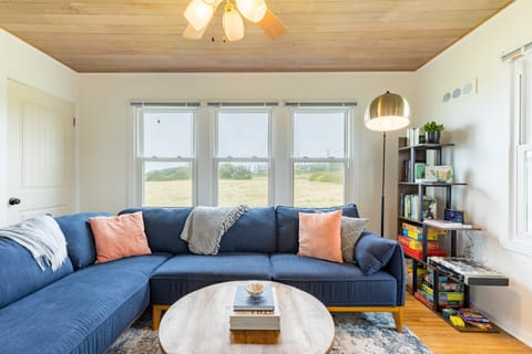 Cozy living room haven.