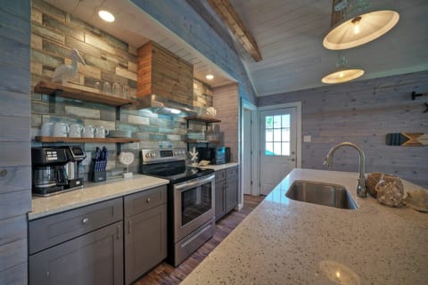 Efficiency meets elegance in this modern kitchen.