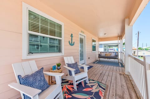 Witness Port Aransas sunset from the top deck.