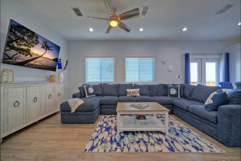 Newly Built, Outdoor Living, View, Boat Parking | 50 Shades of Blue by AvantStay House in Port Aransas