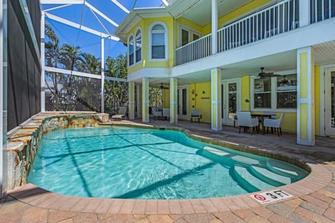 Spend your days lounging poolside.