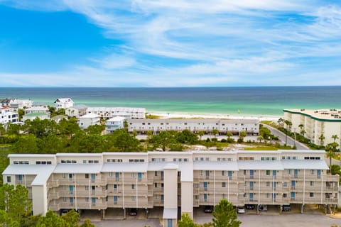 Steps form the beach.