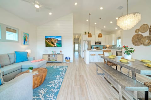 Bright, airy interior.