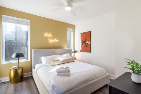 Clean and spacious bedrooms for everyone.