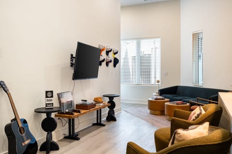 Stylish and modern interior.