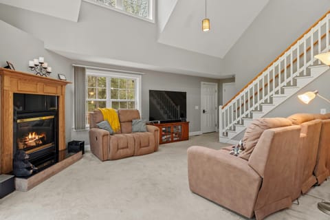 A living room designed for relaxation and conversation.