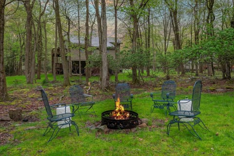 Get cozy by the fire with nature.