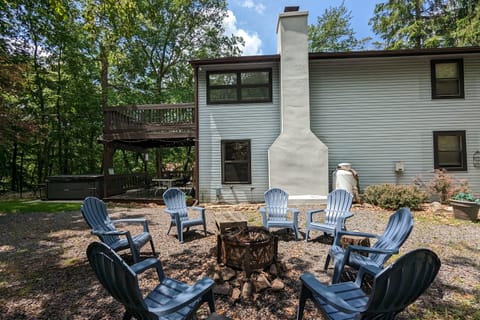 Gather 'round the fire pit, where stories and laughter ignite.