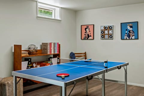 The game room is ready!