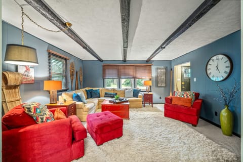 Step into a sanctuary of style and relaxation in the living room.