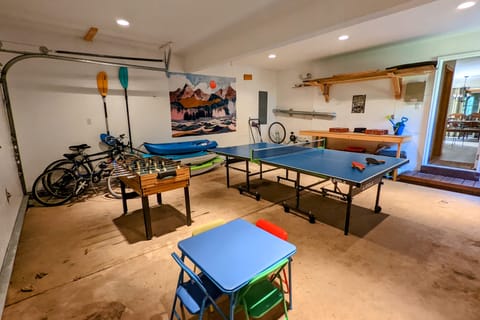 Recreational room where fun meets relaxation: The ultimate hangout spot.