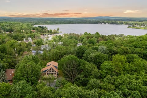Challenge friends to a pool game in the recreation area.