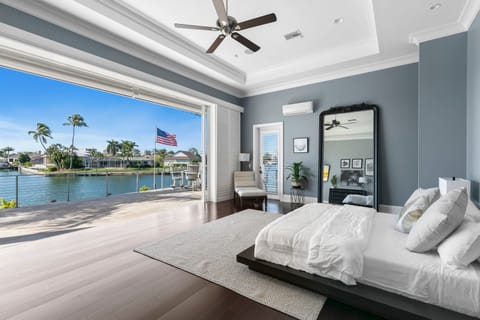 Primary bedroom features a king bed and an ensuite bathroom.