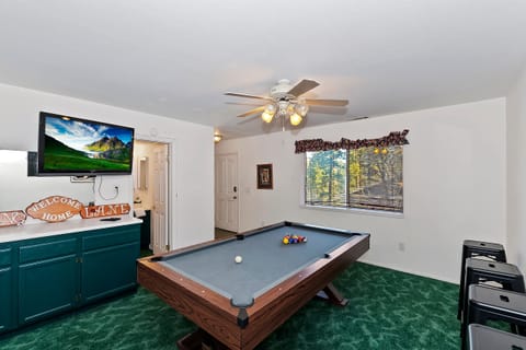 Challenge your group to a game of pool in the game room.