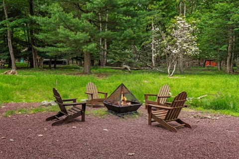 Gather around the fire pit for warm, memorable evenings.