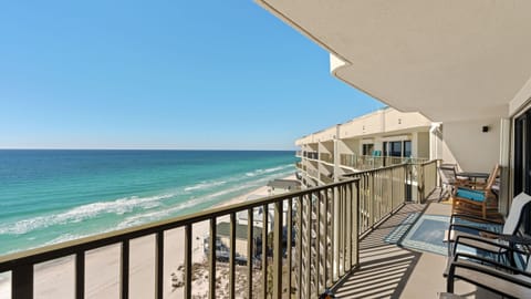 Ocean views from the balcony.