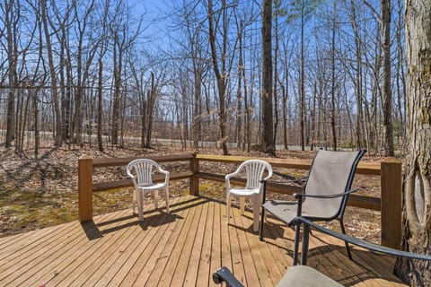 Seating on the deck.