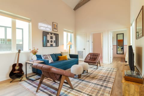 Stylish living area.