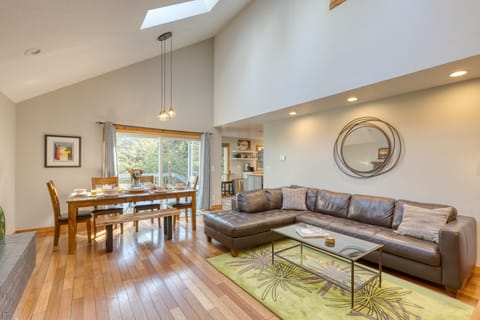 Spacious layout and beautiful interior design.