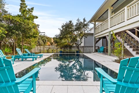 Hammock is perfect for a lazy afternoon.