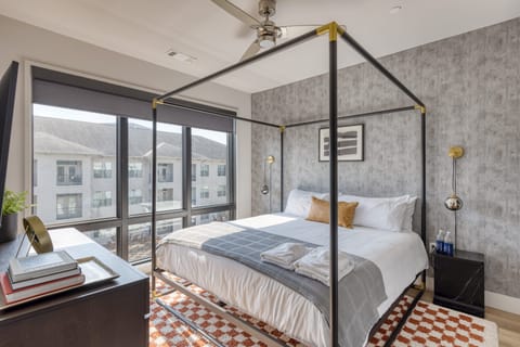 Modern and chic furnishings.