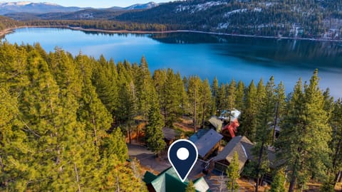 Just a stone's throw from Donner Lake.