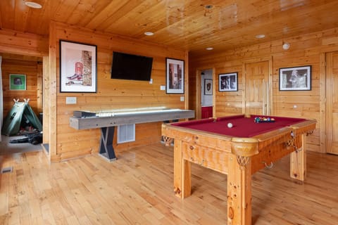 Endless fun with shuffleboard, pool, and karaoke.