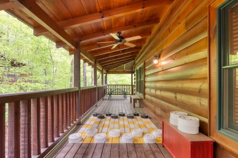 Outdoor games will keep the daytime fun going for hours.