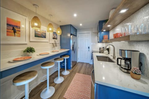 Stylish culinary hub.