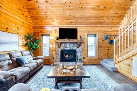 Cozy up by the fire!