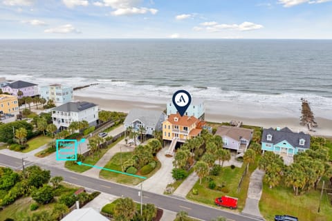 Steps from the beach access point!