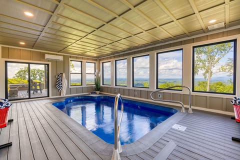 Private indoor pool—perfect for year-round fun, rain or shine.