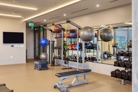 Functional fitness area.