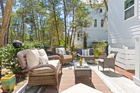 Enjoy sundrenched outdoor living.