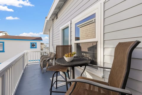 Outdoor seating area to enjoy a cup of coffee, read a book, or unwind after a day exploring.