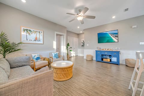 Catch up on your favorite TV shows. (The Blue Crab)