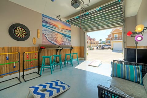 Gear up for fun and friendly competition in the game room. (Tipsy Starfish)