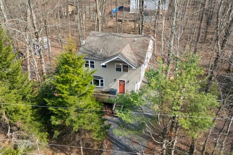 Bird's eye view of your getaway.