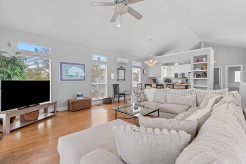 Spacious living room perfect for gathering and relaxing.